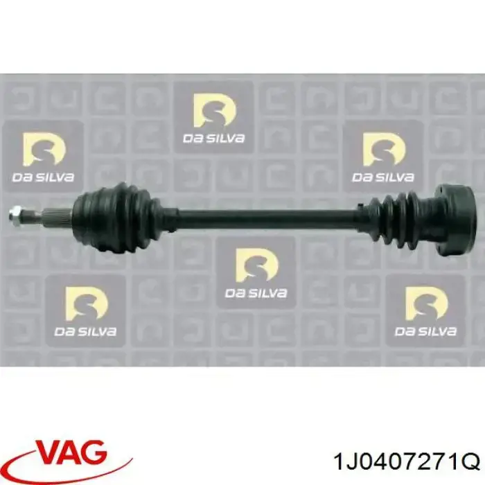 1J0407271Q VAG Półoś napędowa przednia lewa