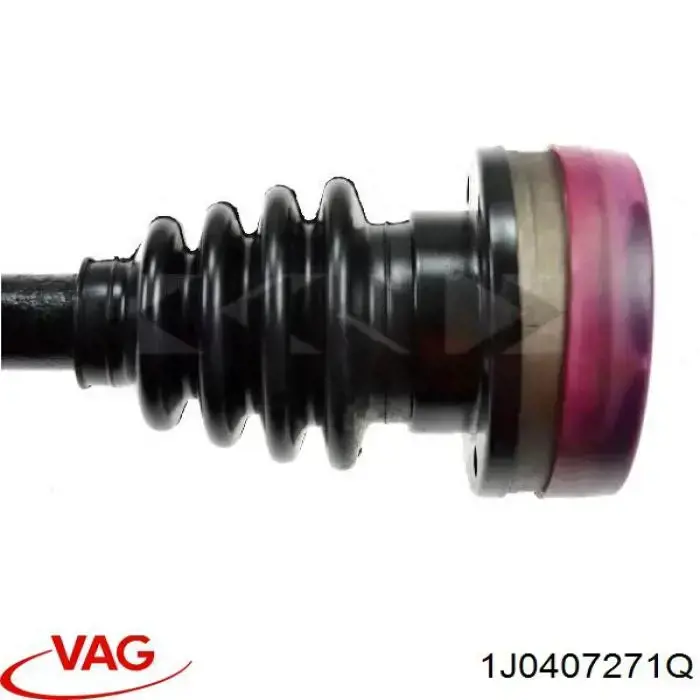 Do koszyka 1J0407271Q VAG Półoś napędowa przednia lewa
