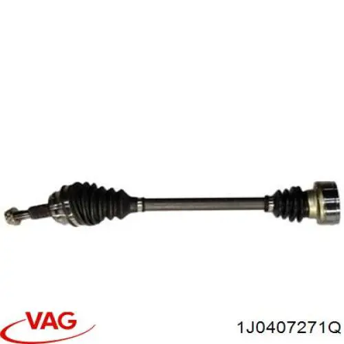 Półoś napędowa przednia lewa VAG 1J0407271Q cena, od 86,40 USD