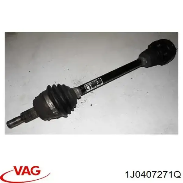 Półoś napędowa przednia lewa 1J0407271Q VAG