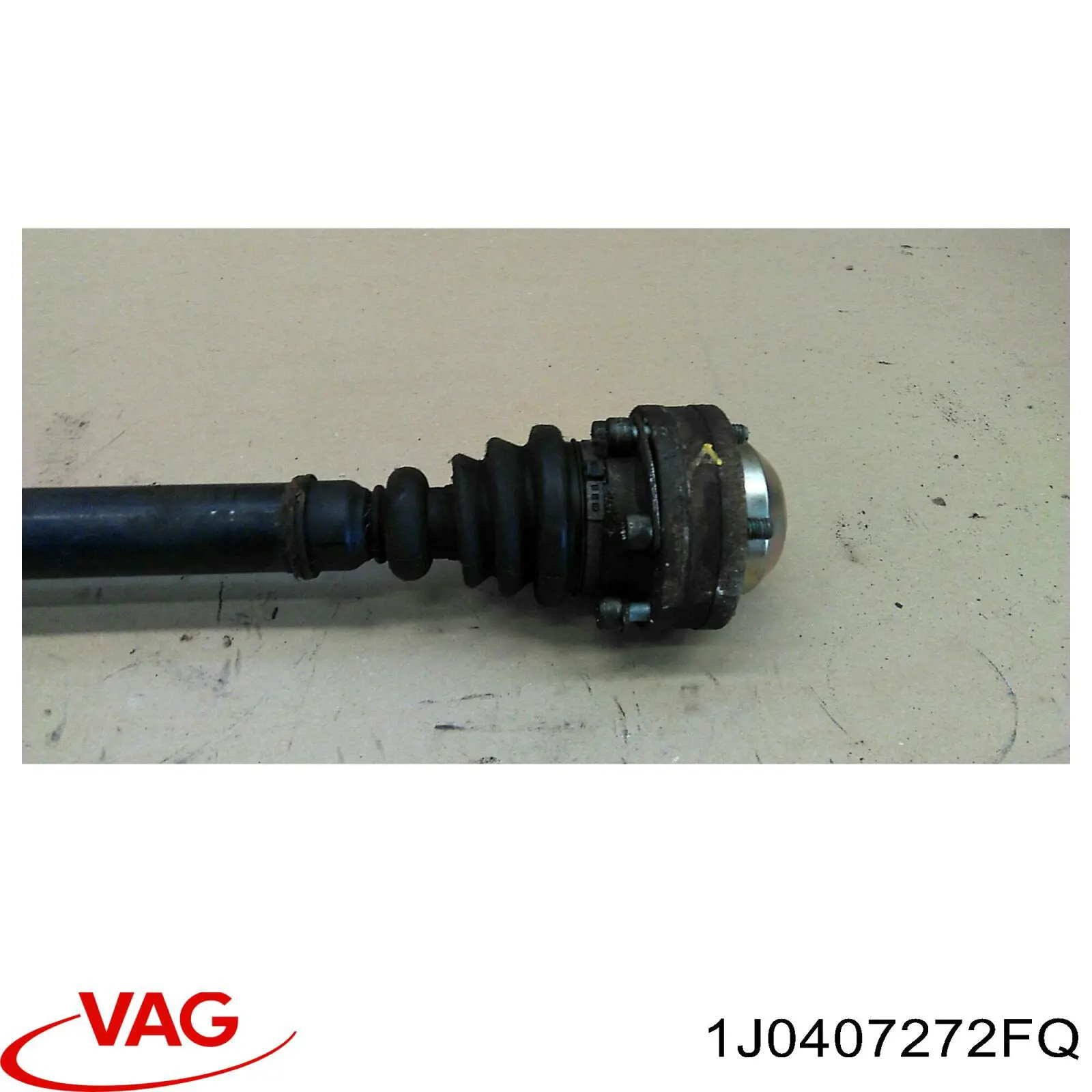 Półoś napędowa przednia prawa VAG 1J0407272FQ cena, od 107,37 USD