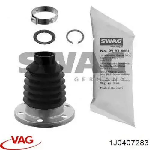Osłona przegubu homokinetycznego półosi przedniej wewnętrzny lewy VAG 1J0407283 cena, od 17,76 USD