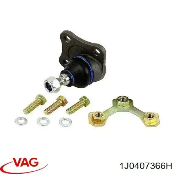 Sworzeń wahacza dolny prawy VAG 1J0407366H cena, od 13,11 USD