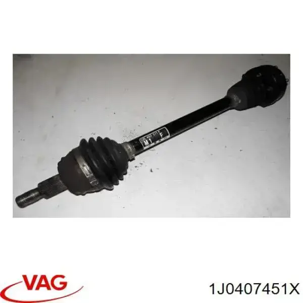 1J0407451X VAG Półoś napędowa przednia lewa