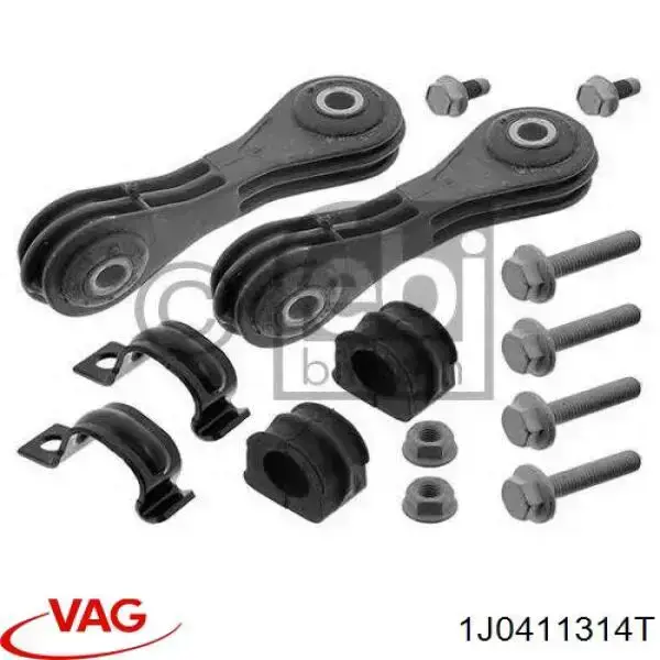 Tuleja stabilizatora przedniego 1J0411314T VAG