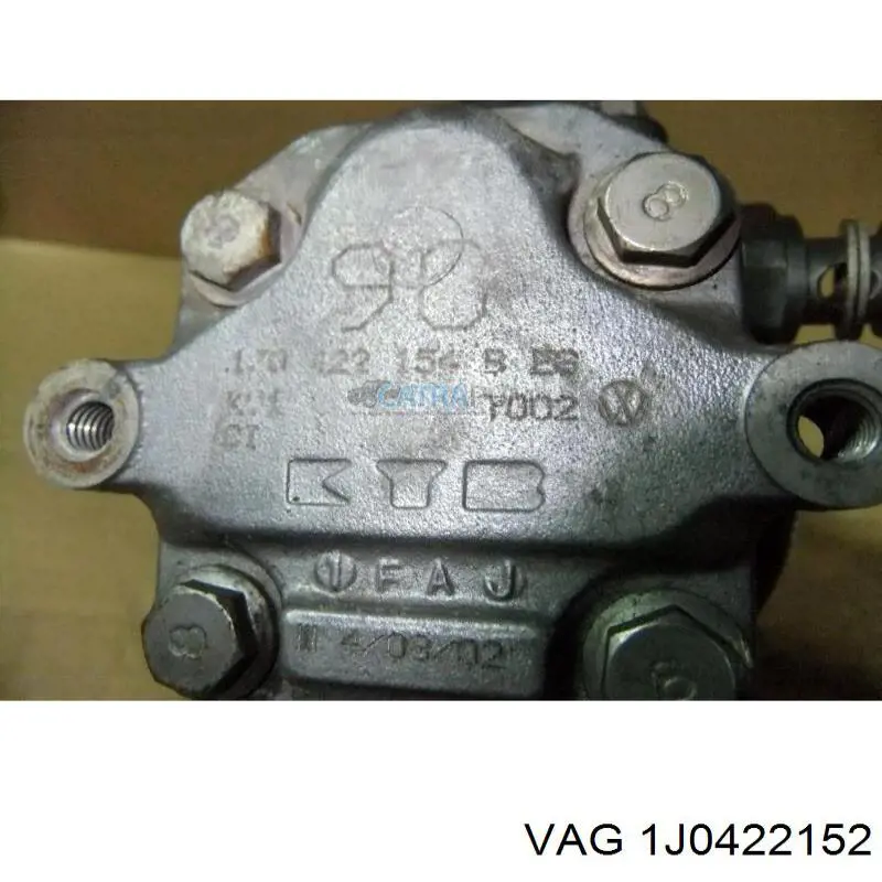 Pompa wspomagania hydraulicznego kierownicy VAG 1J0422152 cena, od 112,96 USD