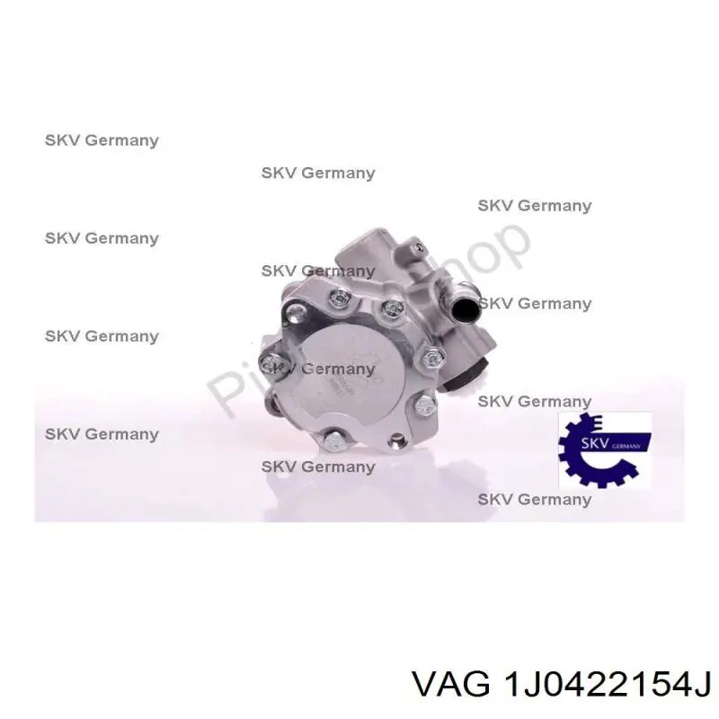 Do koszyka 1J0422154J VAG Pompa wspomagania hydraulicznego kierownicy