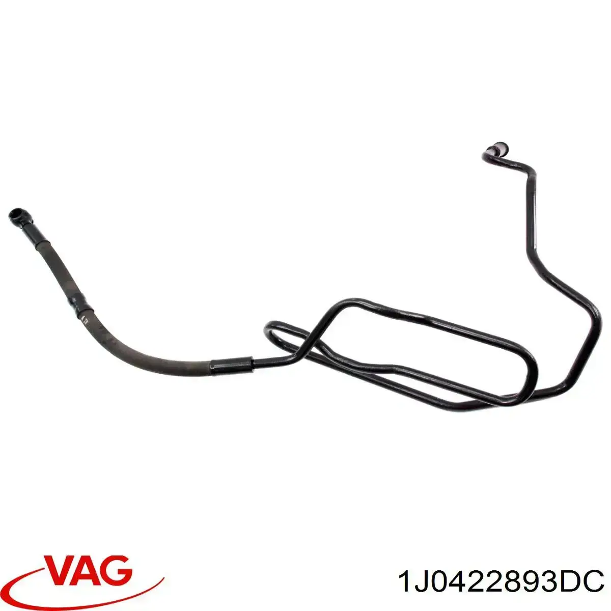 1J0422893DC VAG Przewód hydraulicznego układu wspomagania wysokiego ciśnienia, od pompy do maglownicy (mechanizmu)