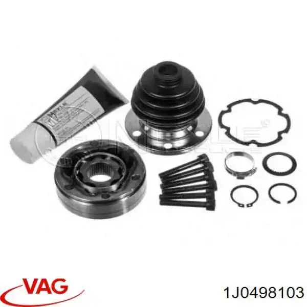 Przegub homokinetyczny przedni wewnętrzny 1J0498103 VAG