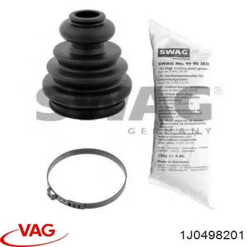 Do koszyka 1J0498201 VAG Osłona przegubu homokinetycznego półosi przedniej wewnętrzna