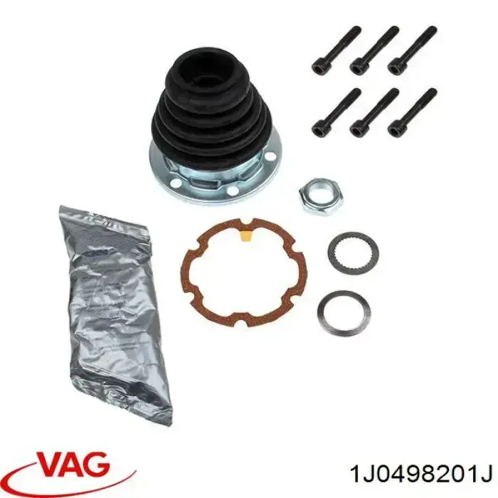 Osłona przegubu homokinetycznego półosi przedniej wewnętrzna 1J0498201J VAG