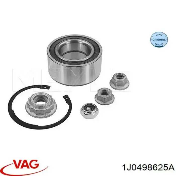 1J0498625A VAG Łożysko piasty przedniej
