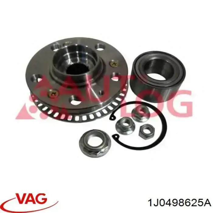Łożysko piasty przedniej VAG 1J0498625A cena, od 27,30 USD