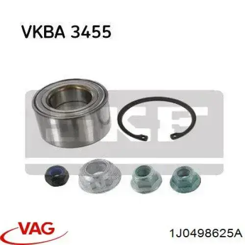 Łożysko piasty przedniej VAG 1J0498625A cena, od 27,30 USD