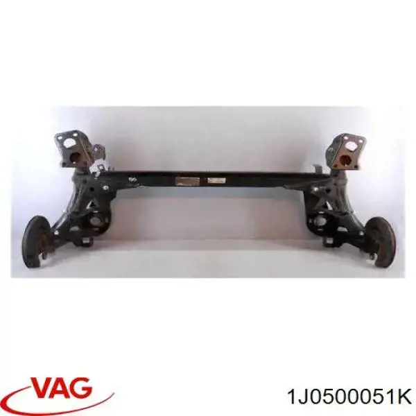Do koszyka 1J0500051K VAG Korpus osi tylnej