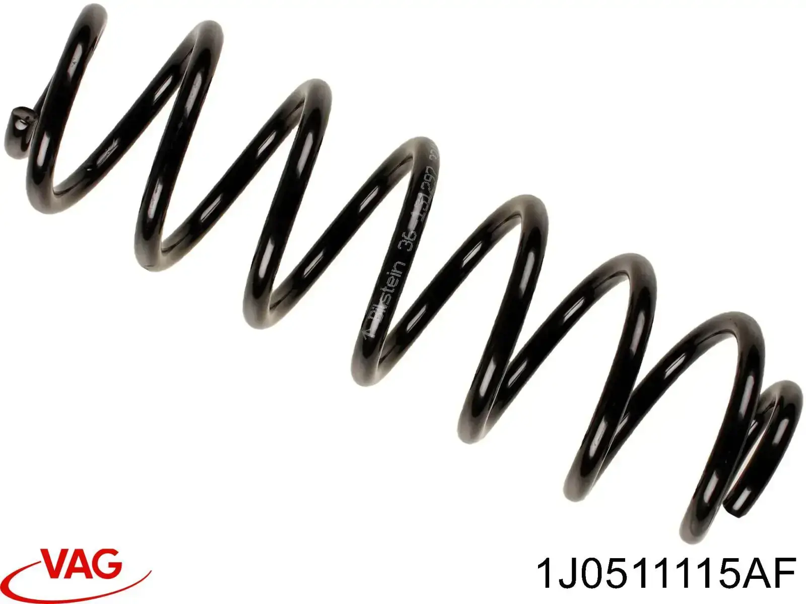 Sprężyna tylna VAG 1J0511115AF cena, od 18,25 USD