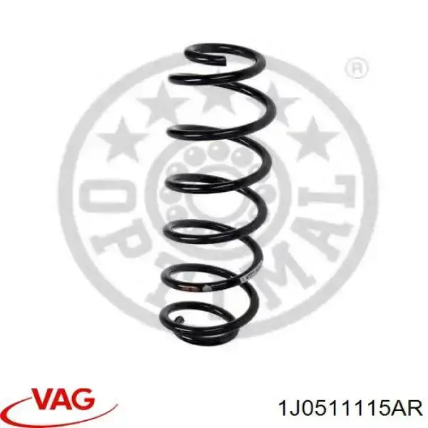 1J0511115AR VAG Sprężyna tylna
