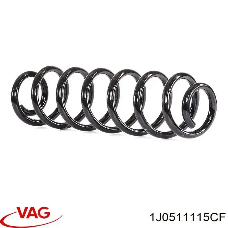 Do koszyka 1J0511115CF VAG Sprężyna tylna