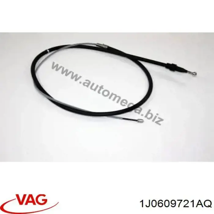 Linka hamulca ręcznego tylna prawa/lewa VAG 1J0609721AQ cena, od 12,17 USD