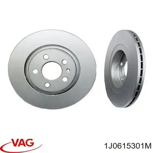 Tarcza hamulcowa przednia 1J0615301M VAG