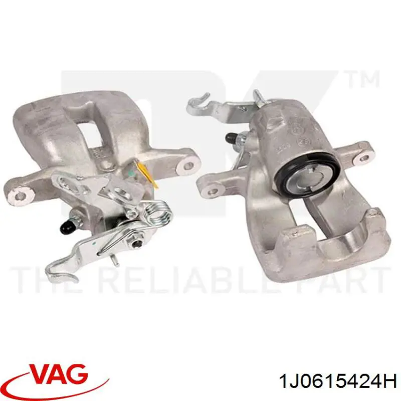1J0615424H VAG Zacisk hamulcowy tylny prawy
