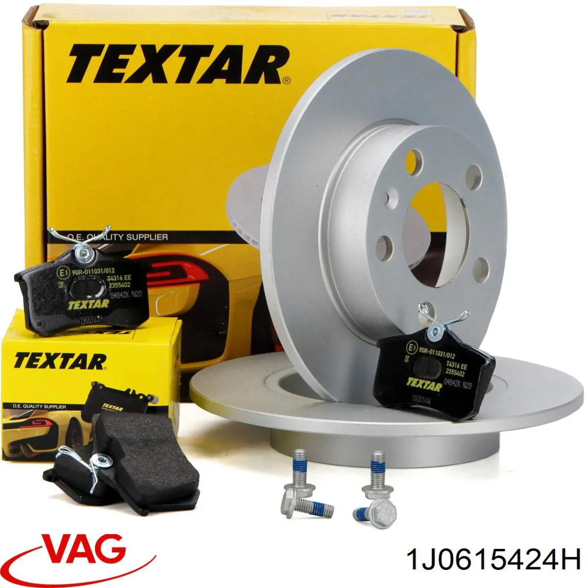 Zacisk hamulcowy tylny prawy VAG 1J0615424H