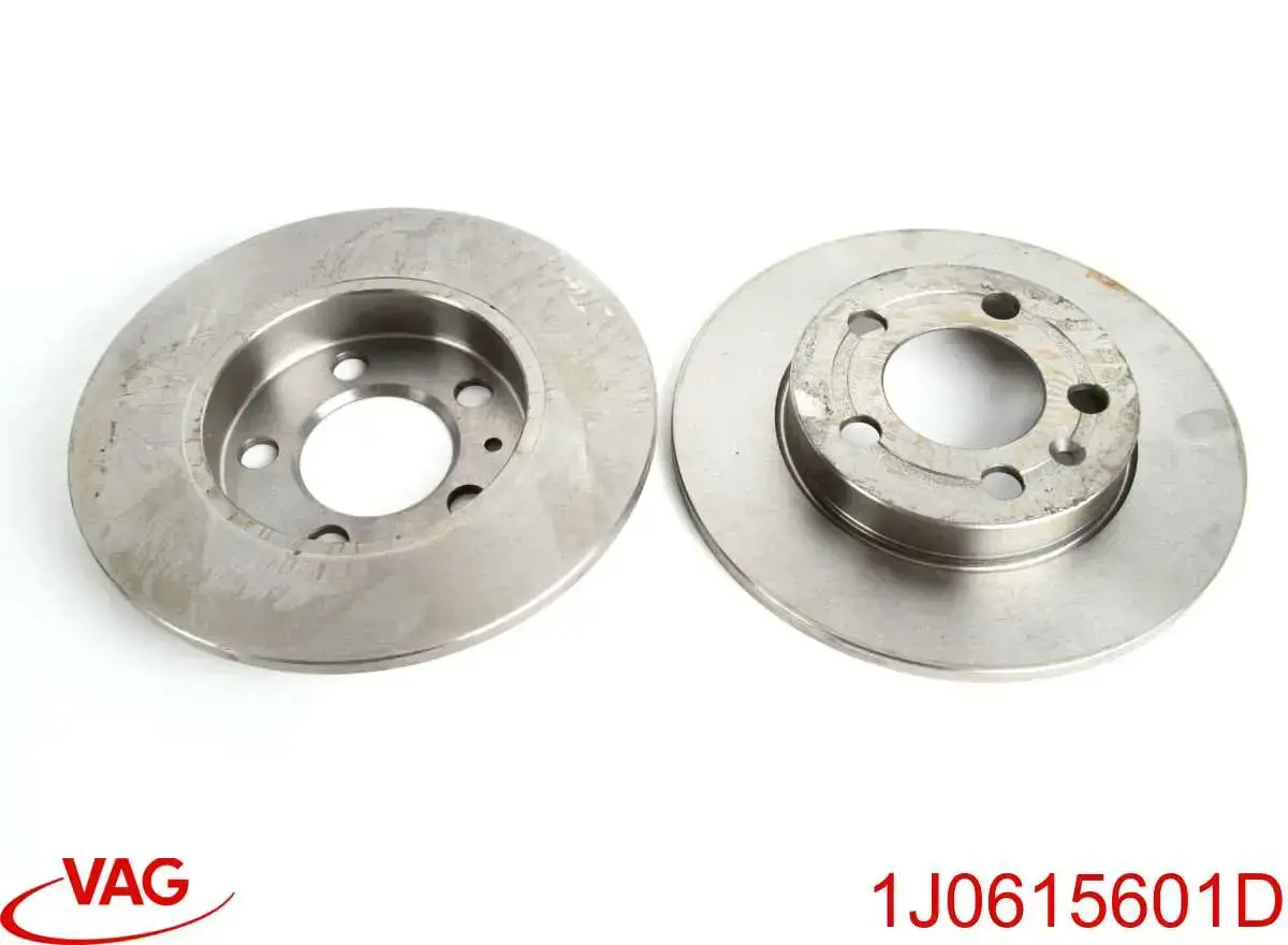 Do koszyka 1J0615601D VAG Tarcza hamulcowa tylna