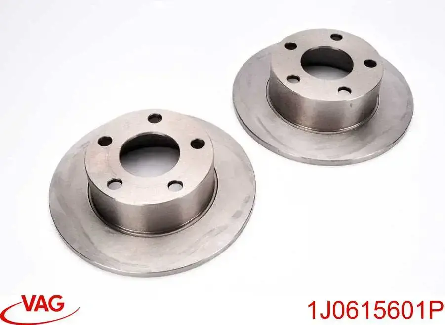 1J0615601P VAG Tarcza hamulcowa tylna