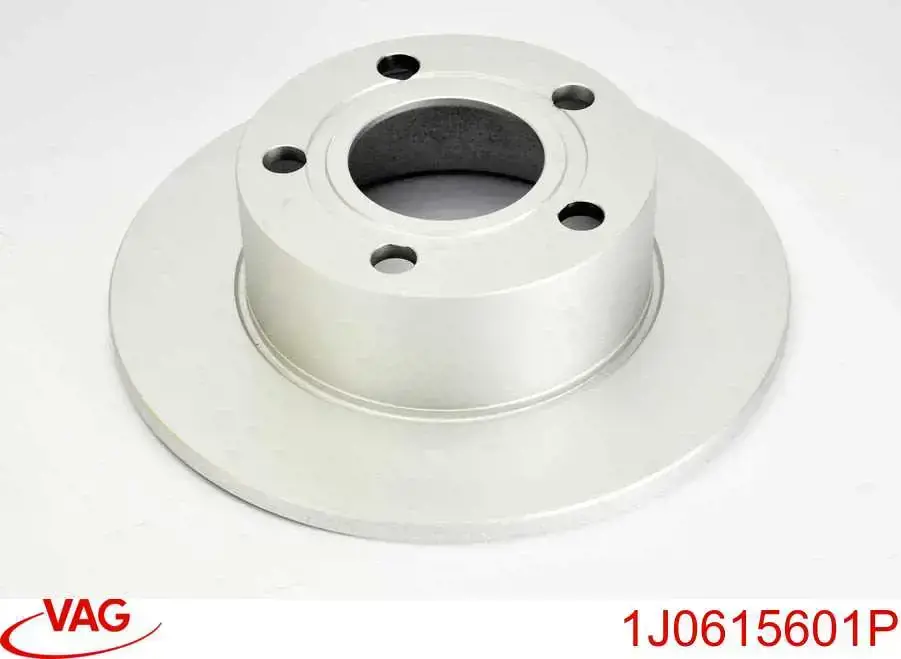 Do koszyka 1J0615601P VAG Tarcza hamulcowa tylna