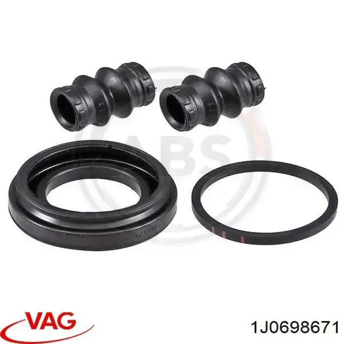 Zestaw naprawczy zacisku hamulcowego tylnego 1J0698671 VAG