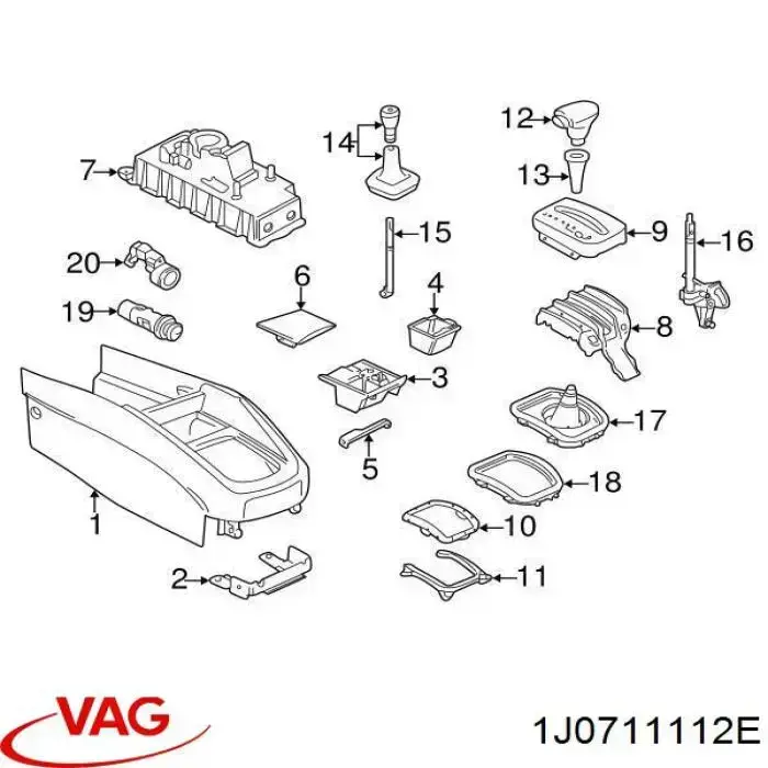 Dźwignia zmiany biegów AND 51711003 cena, od 41,53 USD
