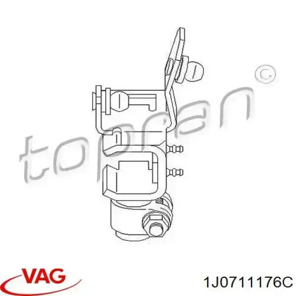 Mechanizm zmiany biegów (cięgno) VAG 1J0711176C cena, od 19,55 USD