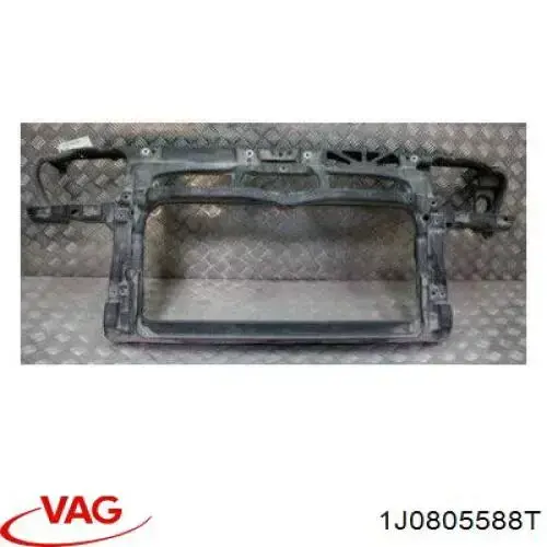 Do koszyka 1J0805588T VAG Osłona chłodnicy kompletna (panel mocowania reflektorów)