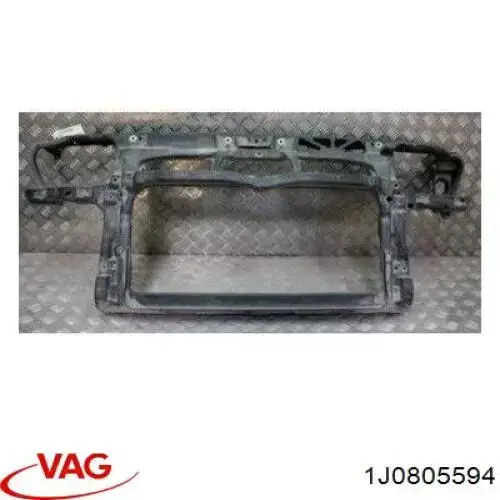 1J0805594 VAG Osłona chłodnicy kompletna (panel mocowania reflektorów)