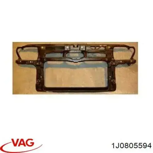 Osłona chłodnicy kompletna (panel mocowania reflektorów) 1J0805594 VAG