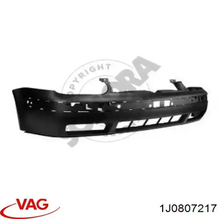 1J0807217 VAG Zderzak przedni