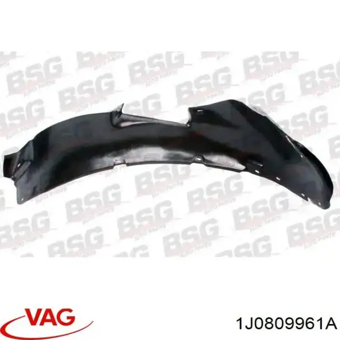 Nadkole błotnika przedniego lewe VAG 1J0809961A cena, od 15,21 USD