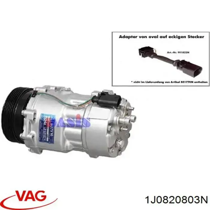 1J0820803N VAG Sprężarka klimatyzacji