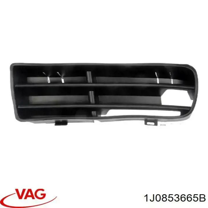 Do koszyka 1J0853665B VAG Kratka zderzaka przedniego lewa