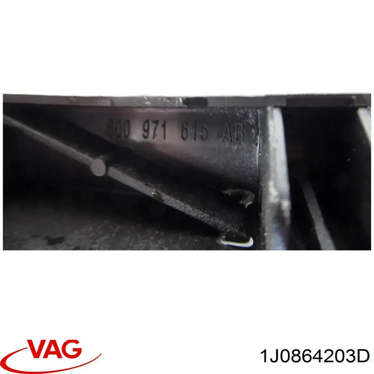 Do koszyka 1J0864203D VAG Hak mocowania ładunku