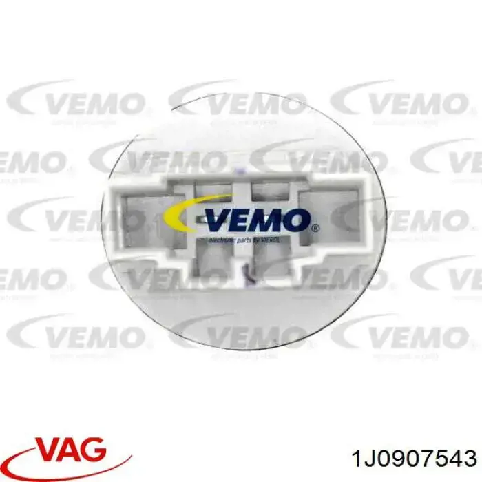1J0907543 VAG Czujnik temperatury płynu chłodzącego (włączenia wentylatora chłodnicy)