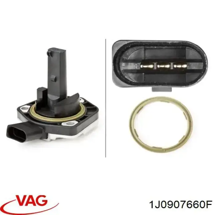 1J0907660F VAG Czujnik poziomu oleju silnikowego