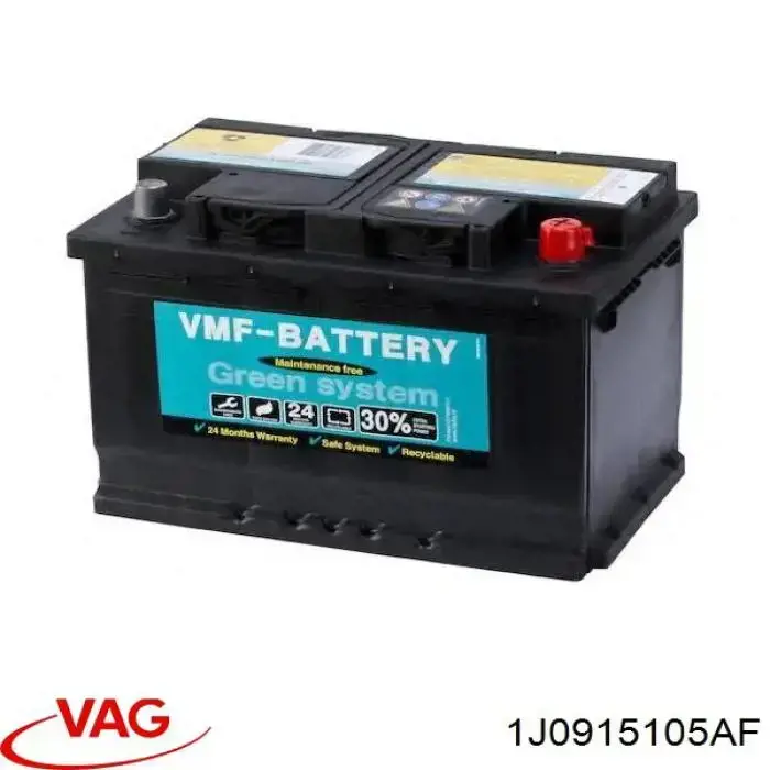 Do koszyka 1J0915105AF VAG Bateria (akumulator)
