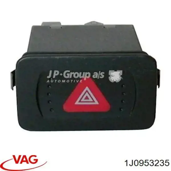 1J0953235 VAG Przycisk włączania światła awaryjnego