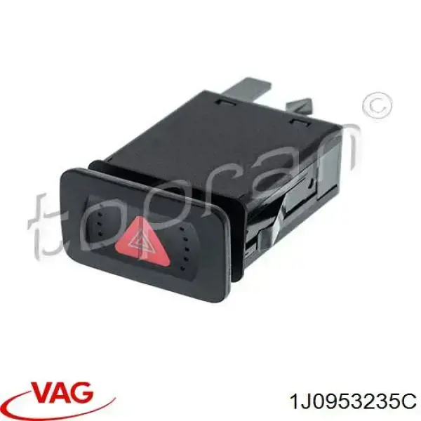 Przycisk włączania światła awaryjnego 1J0953235C VAG