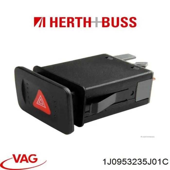 Przycisk włączania światła awaryjnego 1J0953235J01C VAG