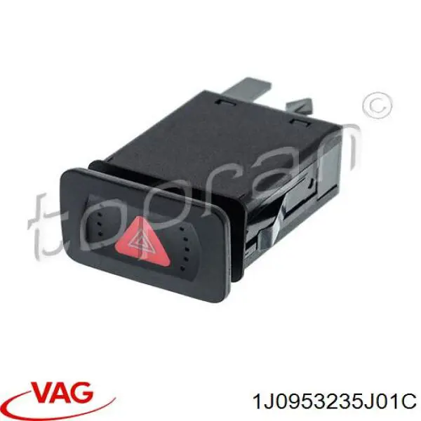 Przycisk włączania światła awaryjnego VAG 1J0953235J01C cena, od 35,57 USD