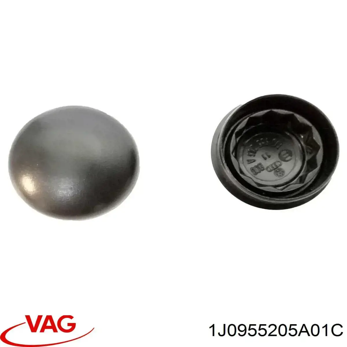 Zaślepka nakrętki mocowania ramienia przedniej wycieraczki VAG 1J0955205A01C cena, od 1,26 USD
