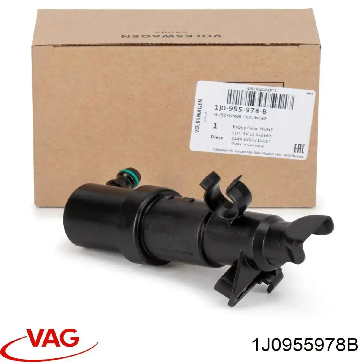 Dysza spryskiwacza reflektora przedniego VAG 1J0955978 cena, od 33,45 USD