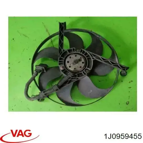 1J0959455 VAG Wentylator elektryczny układu chłodzenia kompletny (silnik+wirnik)